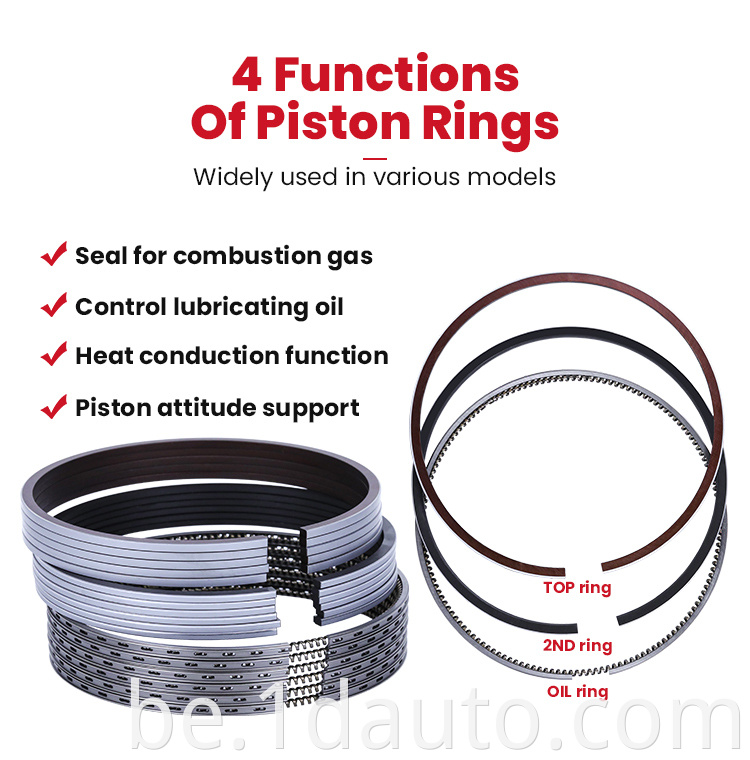 Engine Piston Ring for ISUZU Engine 6HH1